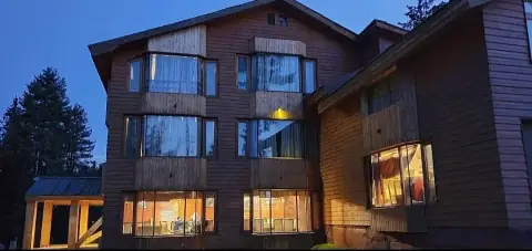 The Pine Palace Resort, Gulmarg, at dusk