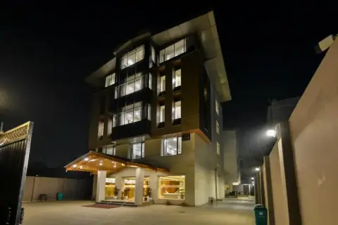 Regenta Central, Srinagar, at night